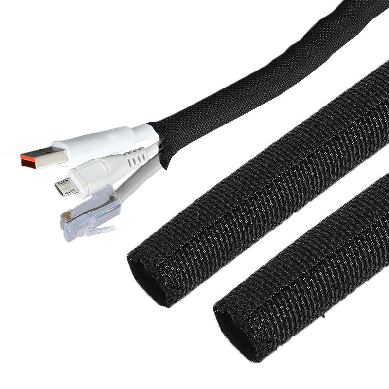 New In Stock: Blue Cable Co® Braided Cable Sleeve | 38mm x 1m | Cable Management Wrap